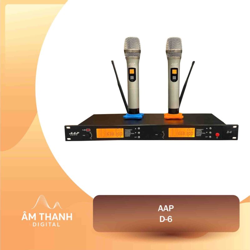 Micro không dây chính hãng AAP D6